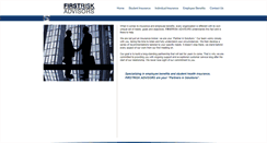 Desktop Screenshot of firstriskadvisors.com